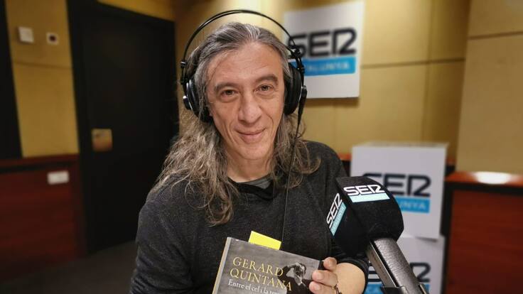 Gerard Quintana: "l'olor de llibre m'excita des de petit"