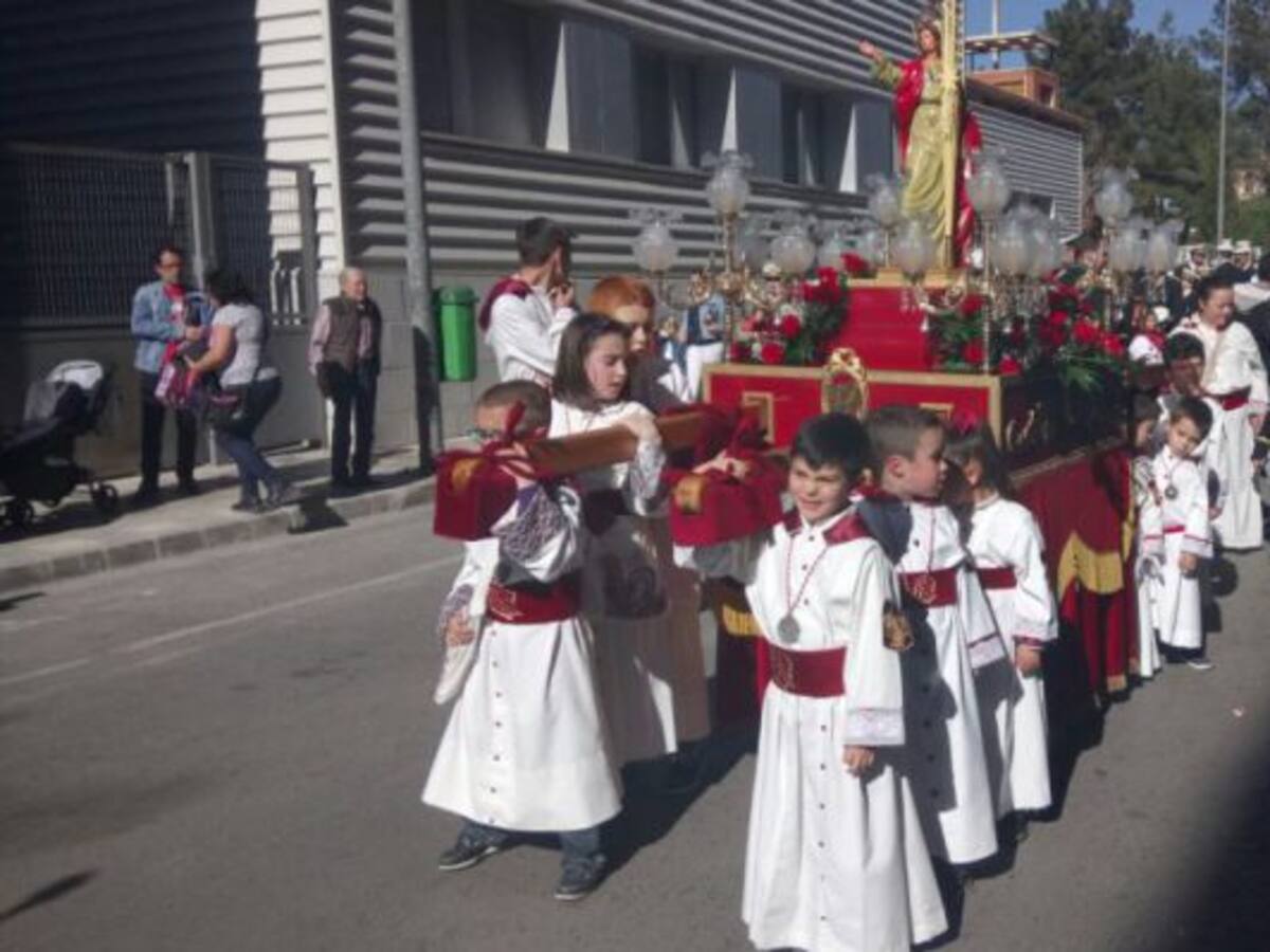 Los niños, los protagonistas este lunes de la Semana Santa de Albacete