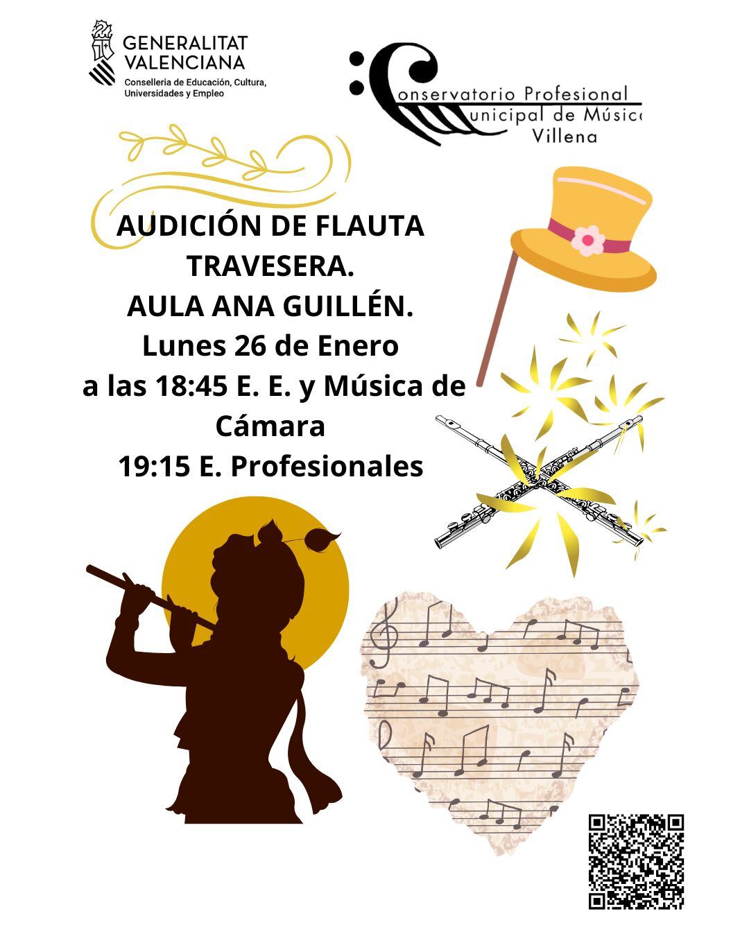 Audiciones en el Conservatorio de Villena