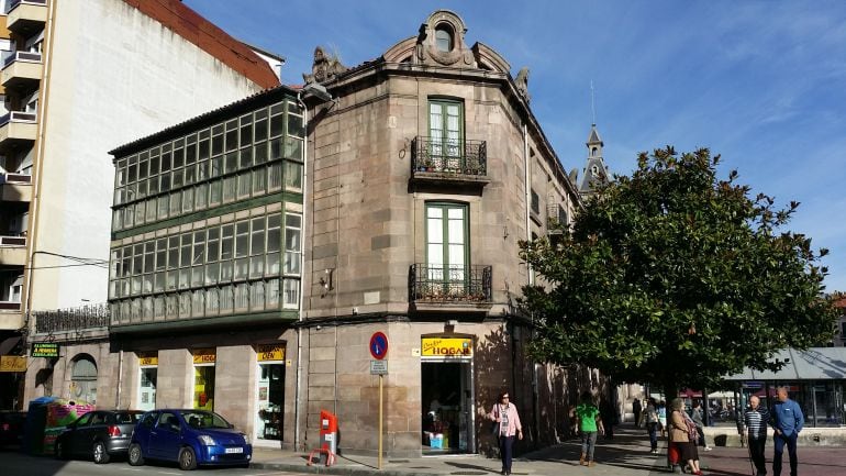 Fachada del edificio que se quiere adquirir