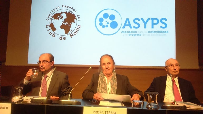 El Presidente de Aragón, Javier Lambán, inauguraba el Foro del Cambio Climático