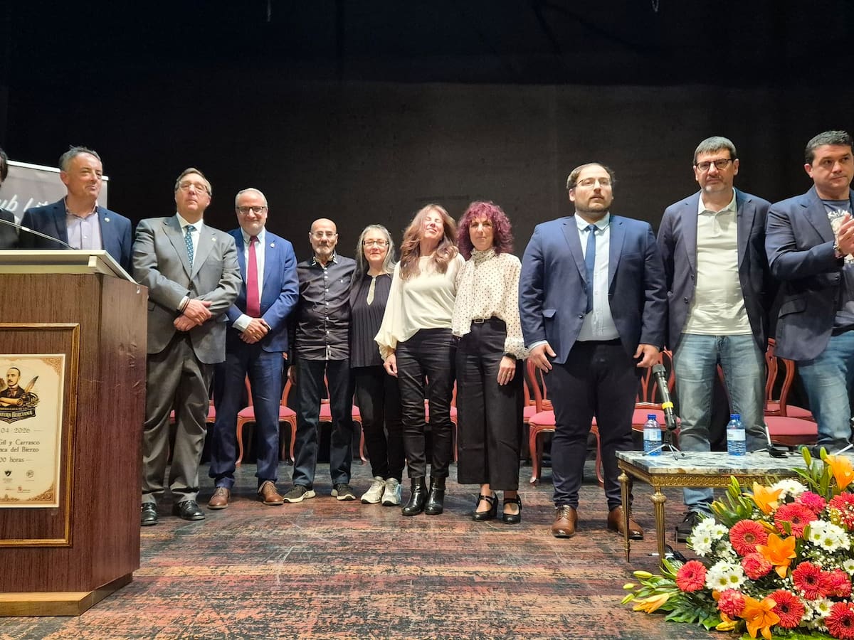 Los escritores bercianos estrenan gala con un reconocimiento a Emilio Vega y Nidia Beltramo