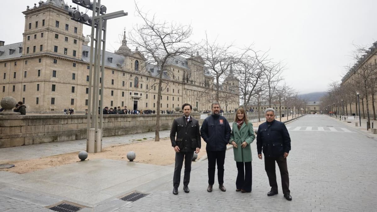 La Comunidad de Madrid culmina la reforma del Paseo de Juan de Borbón y Battenberg en San Lorenzo de El Escorial con 3,2 millones