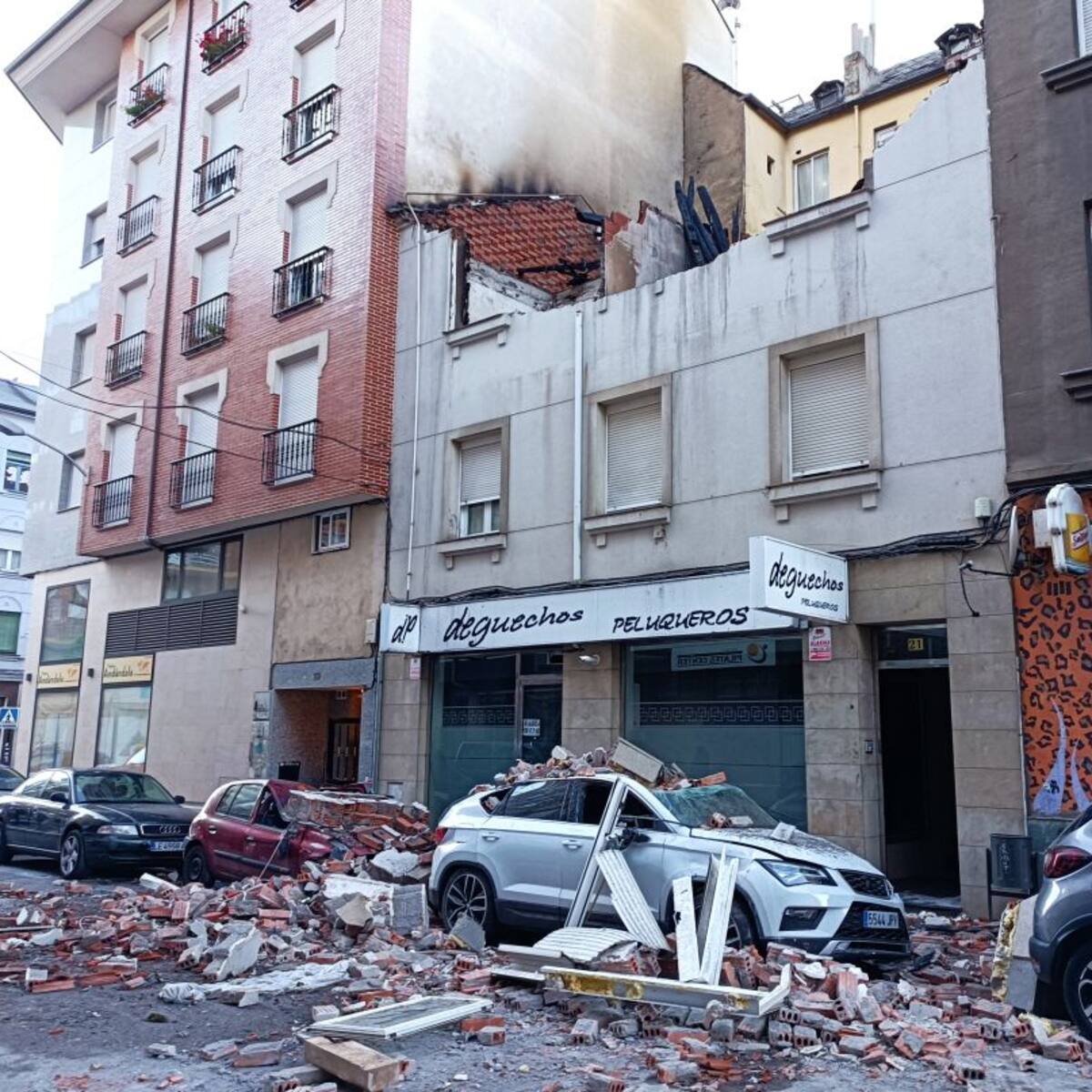 "La he preparado gorda", declaró en la comisaría de Ponferrada el autor de la explosión de la calle Alcón