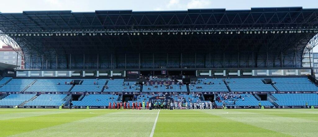 Aspecto de la grada de Balaídos