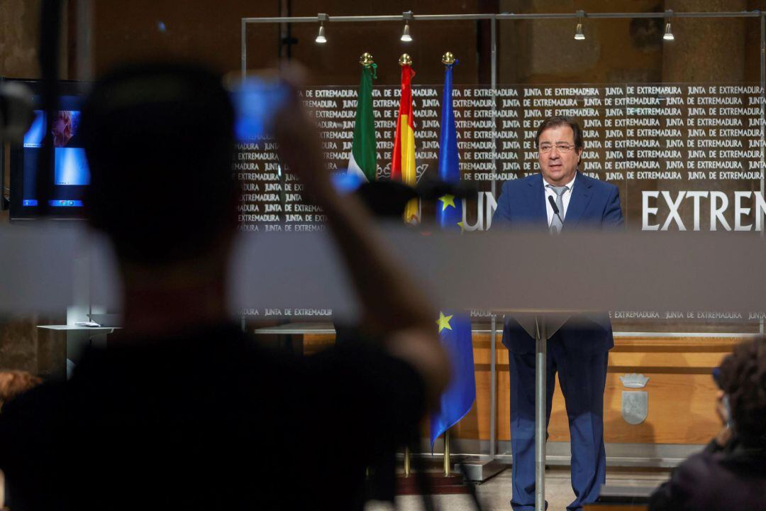 El jefe del Ejecutivo extremeño, Guillermo Fernández Vara