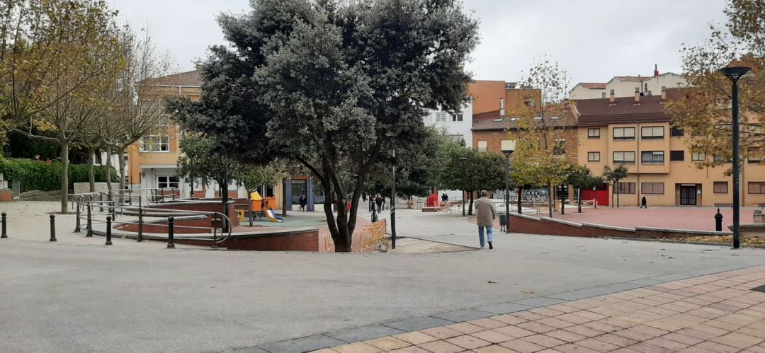 Aspecto de la plaza Enrique III tras la remodelación