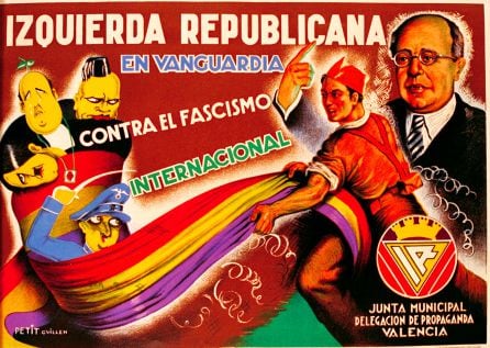 Cartel de la Junta Municipal de Delegación de Propaganda de Valencia expuesto en la BNE.