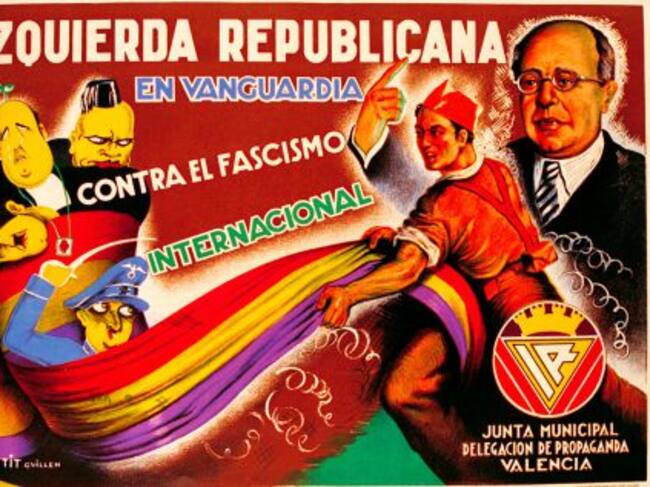 Cartel de la Junta Municipal de Delegación de Propaganda de Valencia expuesto en la BNE.