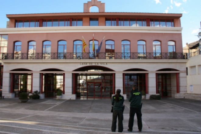 Registre a l&#039;ajuntament d&#039;Alcanar de l&#039;any passat.