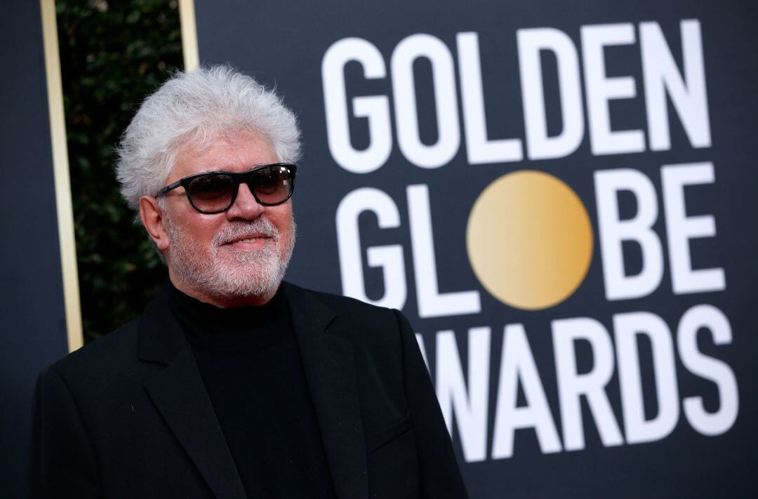 Pedro Almodóvar, en los Globos de Oro