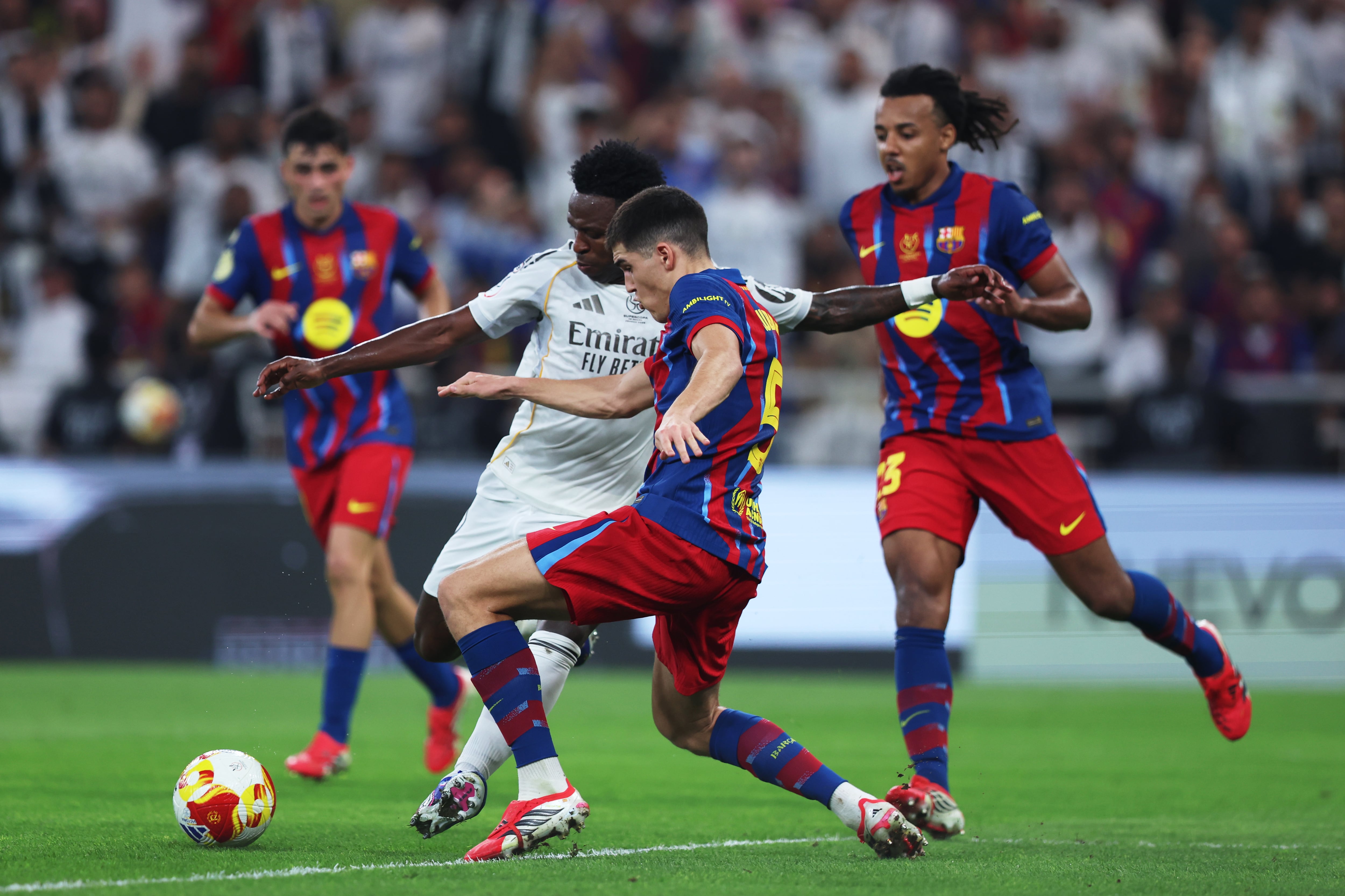 FC Barcelona v Real Madrid: Spanish Super Cup. (Photo by Yasser Bakhsh/Getty Images)