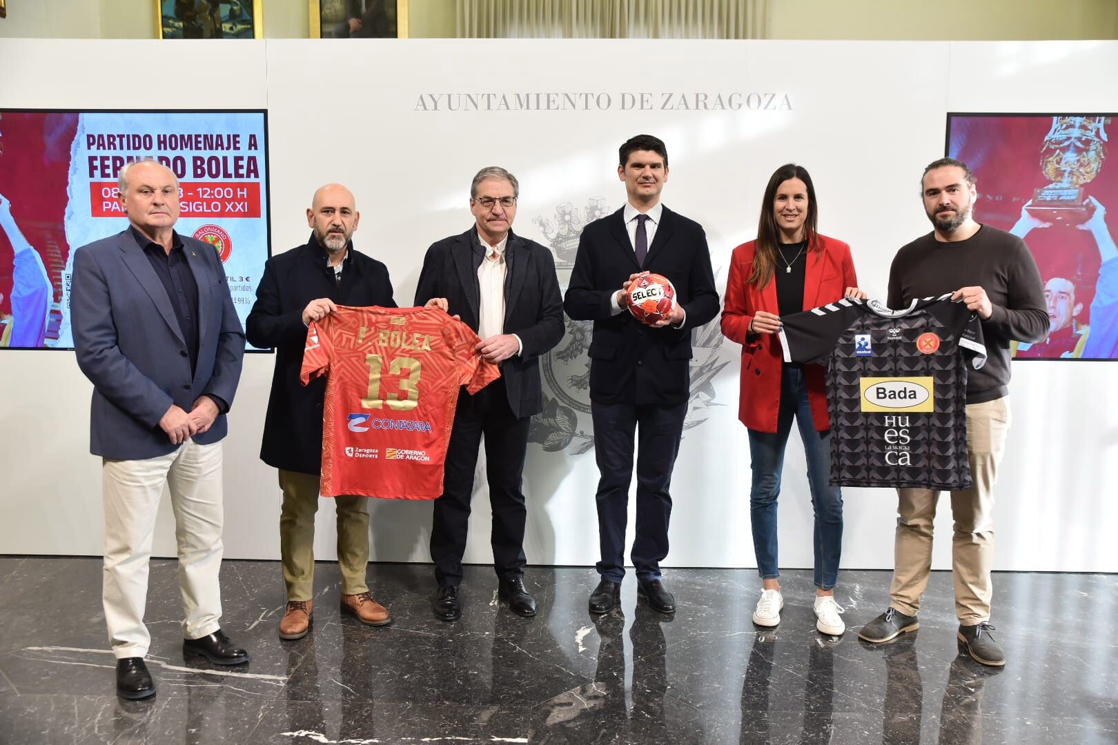 El partido homenaje a Fernando Bolea se ha presentado en Zaragoza