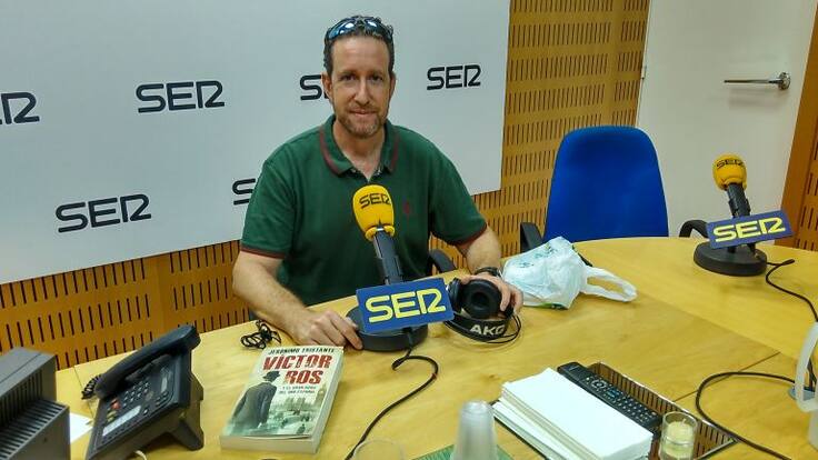 El escritor Jeronimo Tristante presenta una nueva entrega de Victor Ros en La Ventana