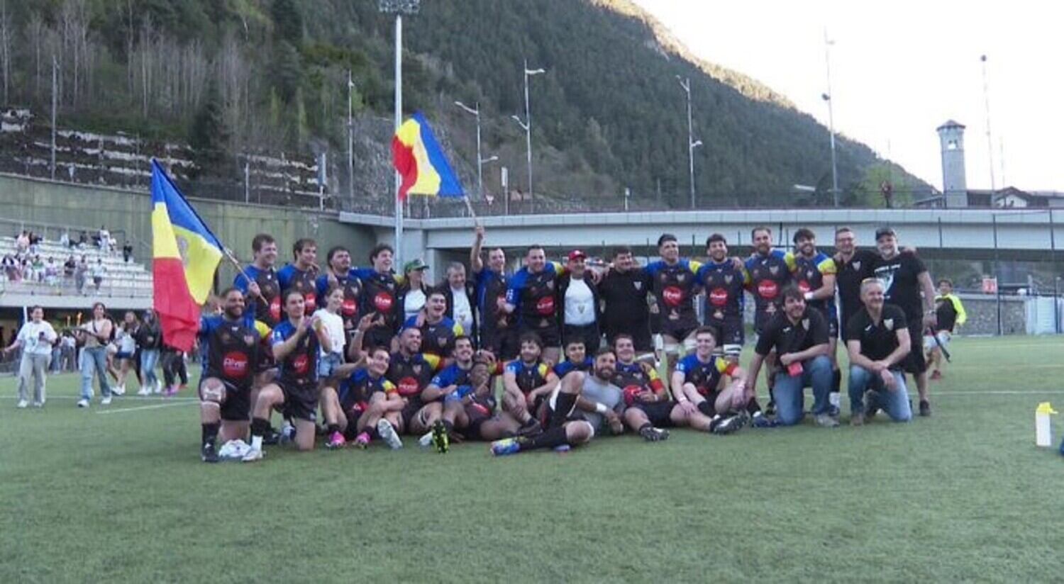 El VPC celebrant la temporada passada la classificació per als play-off d'ascens