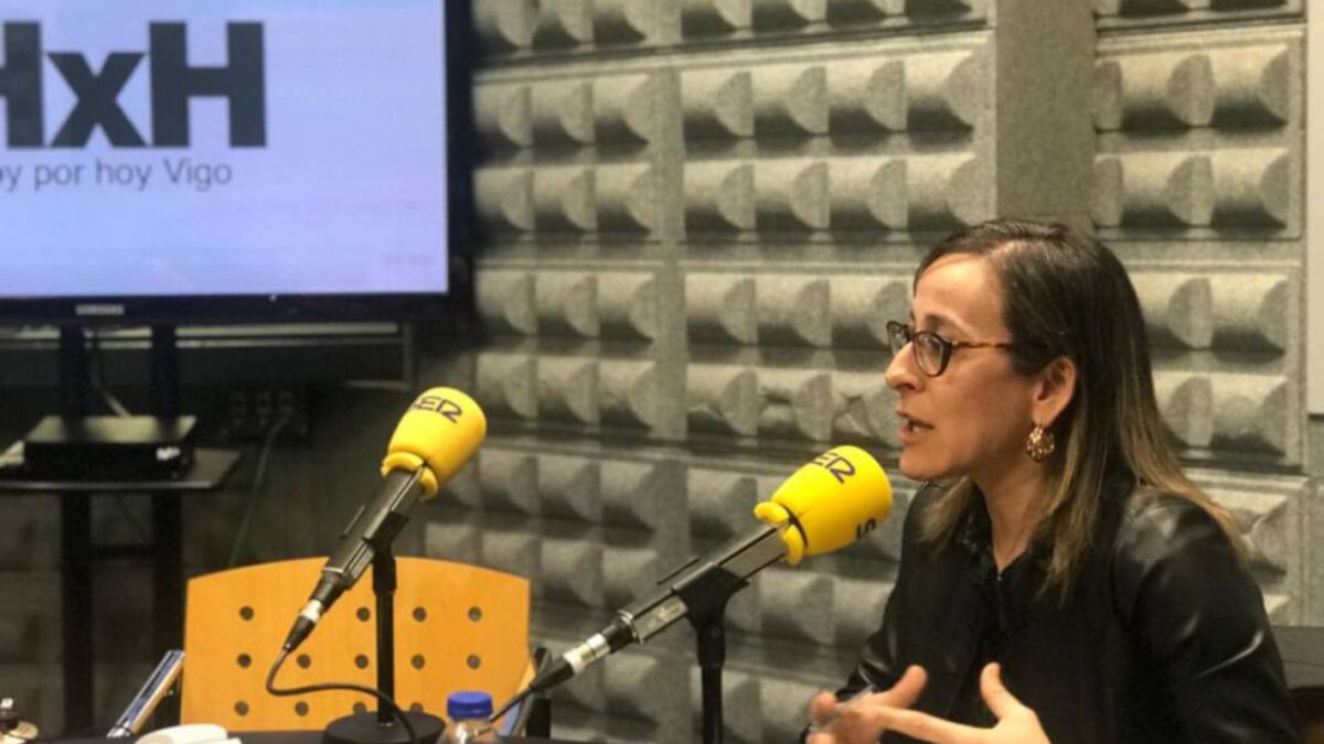 Ethel Vázquez explica los avances en la Vía de Alta Capacidade Tui-A Guarda