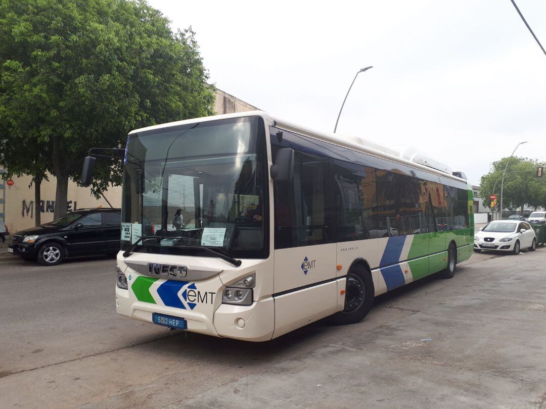 Un autobús de la EMT de Palma.