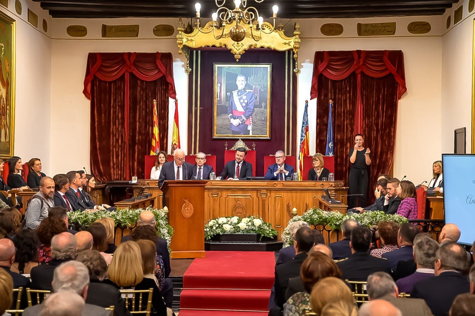Francisco Borja, encargado de glosar la laudatio