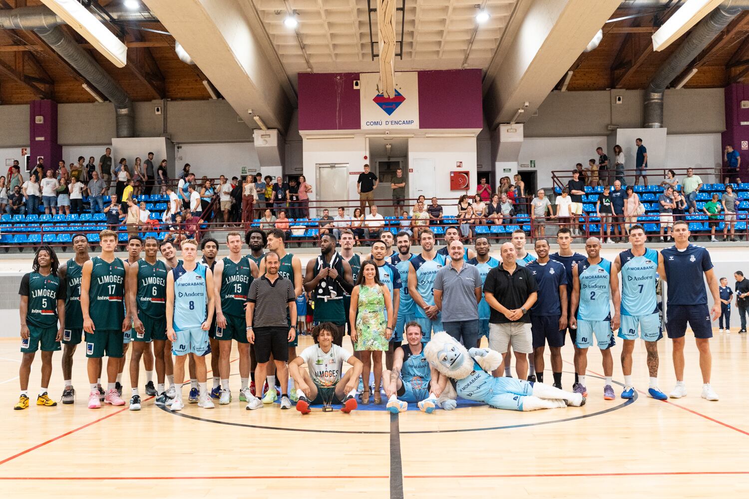 V Trofeu Encamp de Bàsquet MoraBanc Andorra i Limoges