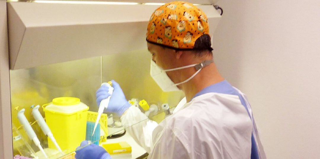 Equipo para el diagnóstico de la Covid-19.