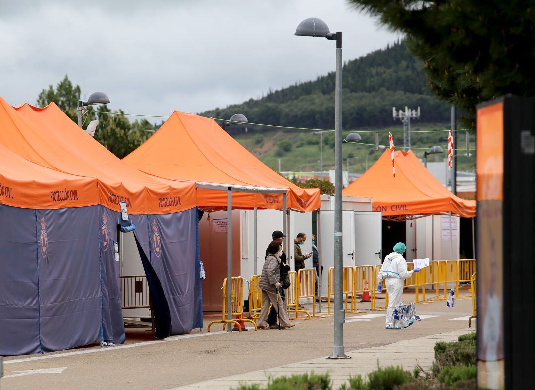 hospital campaña durante la pandemia