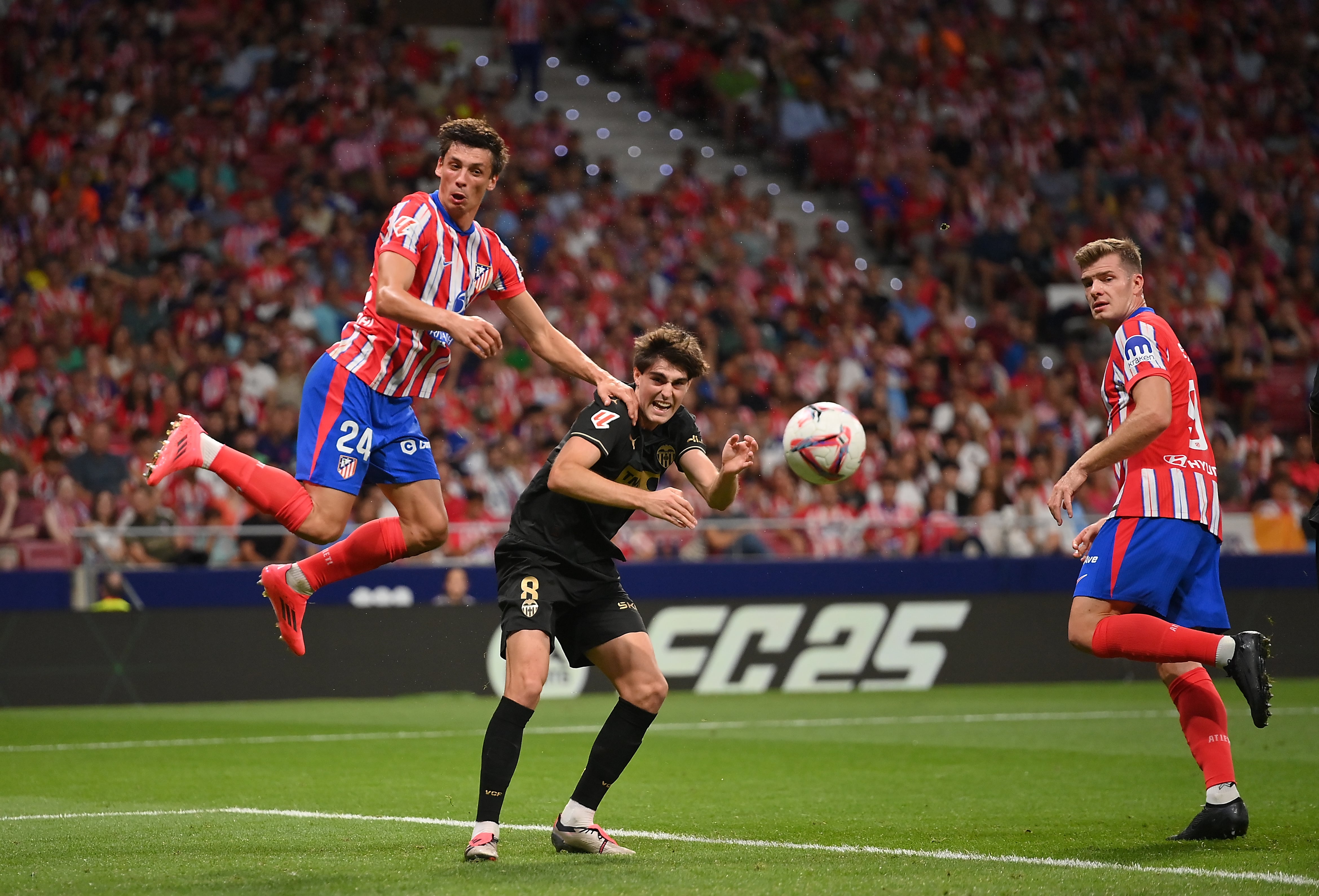 Imagen de archivo de un Atlético-Valencia