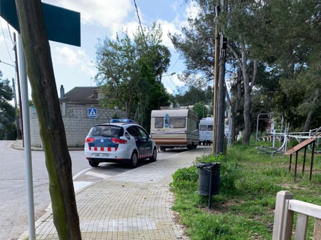 Una patrulla dels Mossos d'Esquadra