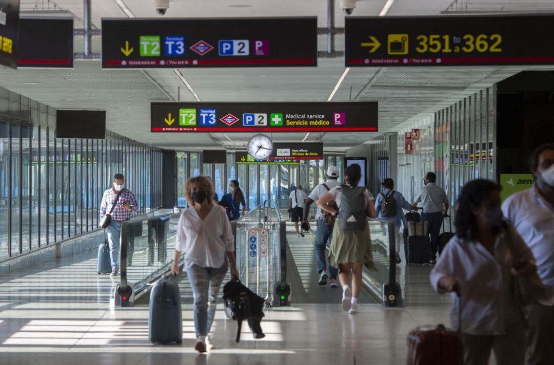 Foto de archivo del Aeropuerto Adolfo-Suárez Madrid Barajas en Madrid