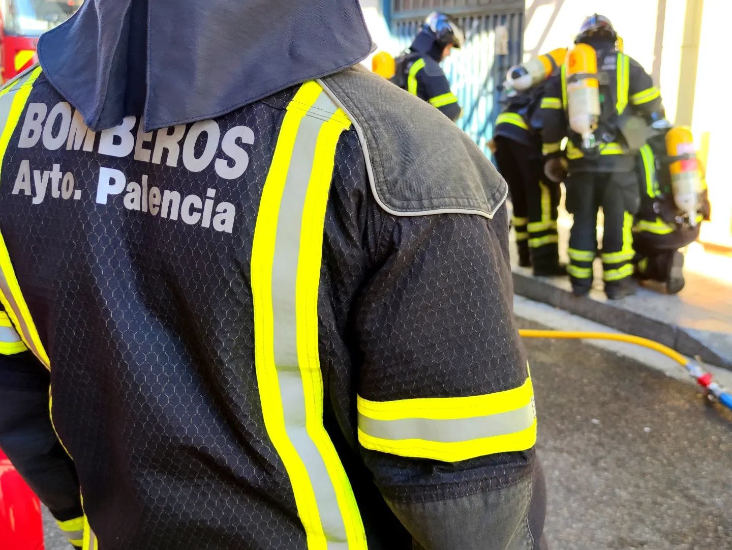 Intervención en la calle Mayor Antigua de Palencia