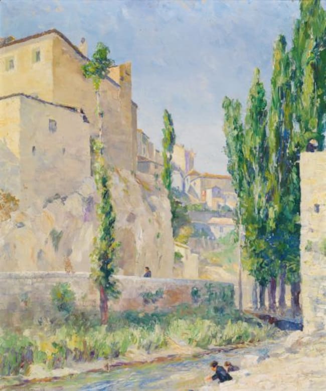 : "Cuenca", de Sawyer 1945-50 Museo del Prado.