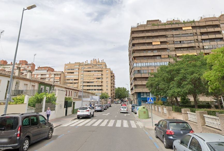 Calle Vicente Campo de Huesca