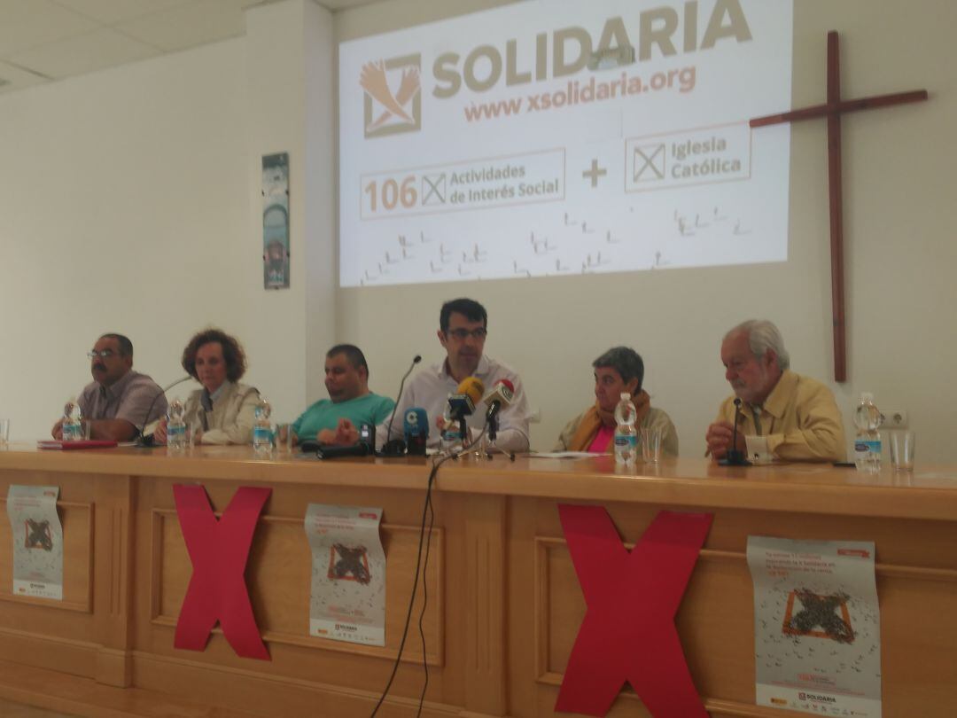 Representantes del tercer sector presentan la campaña de la X Solidaria 2019