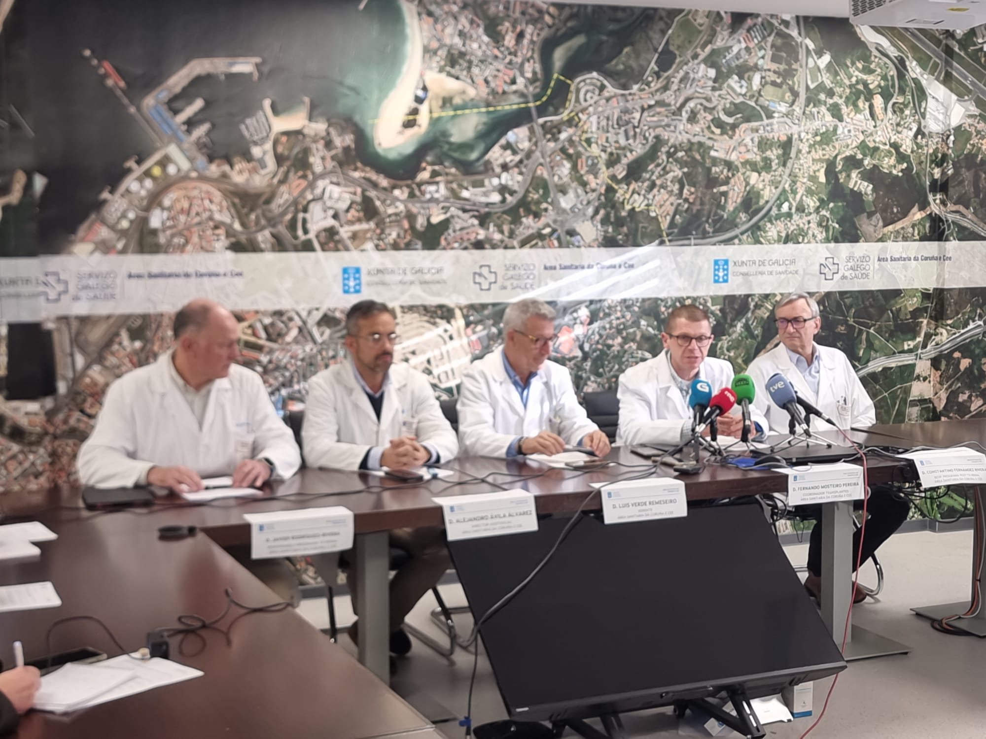 Presentación de la memoria de trasplantes del CHUAC