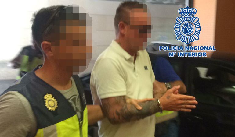 Imagen del detenido