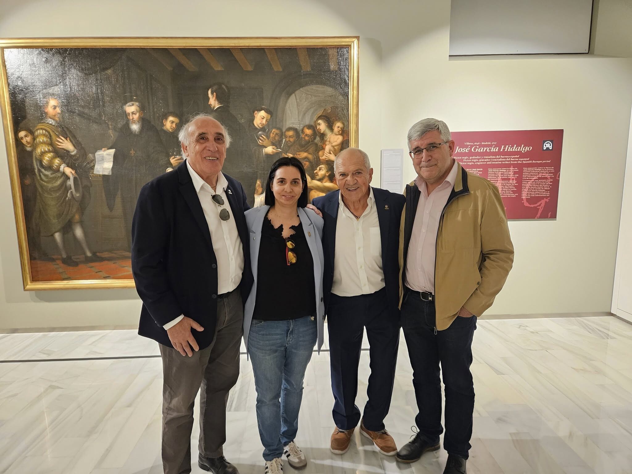 Asensi y Zubiría, con Maite Gandía y Juan josé Olivares