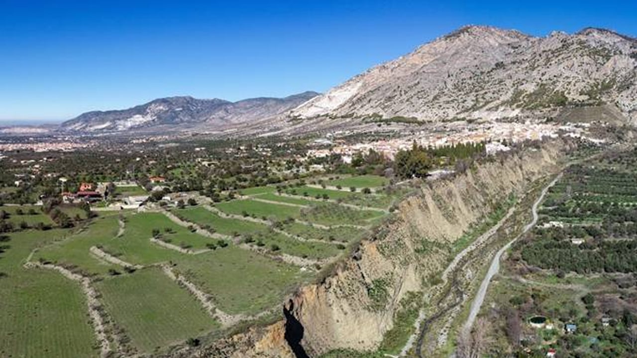 Paisaje del olivar andaluz en Nigüelas (Granada) aspirante a ser declarado Patrimonio de la Humanidad por la UNESCO