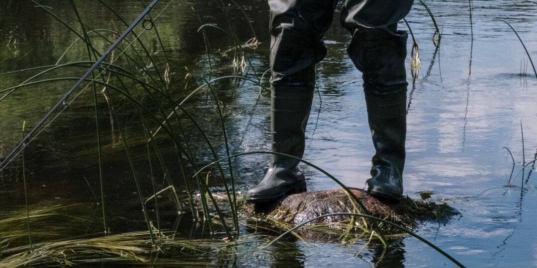 Imagen de recurso de un pescador. Archivo.