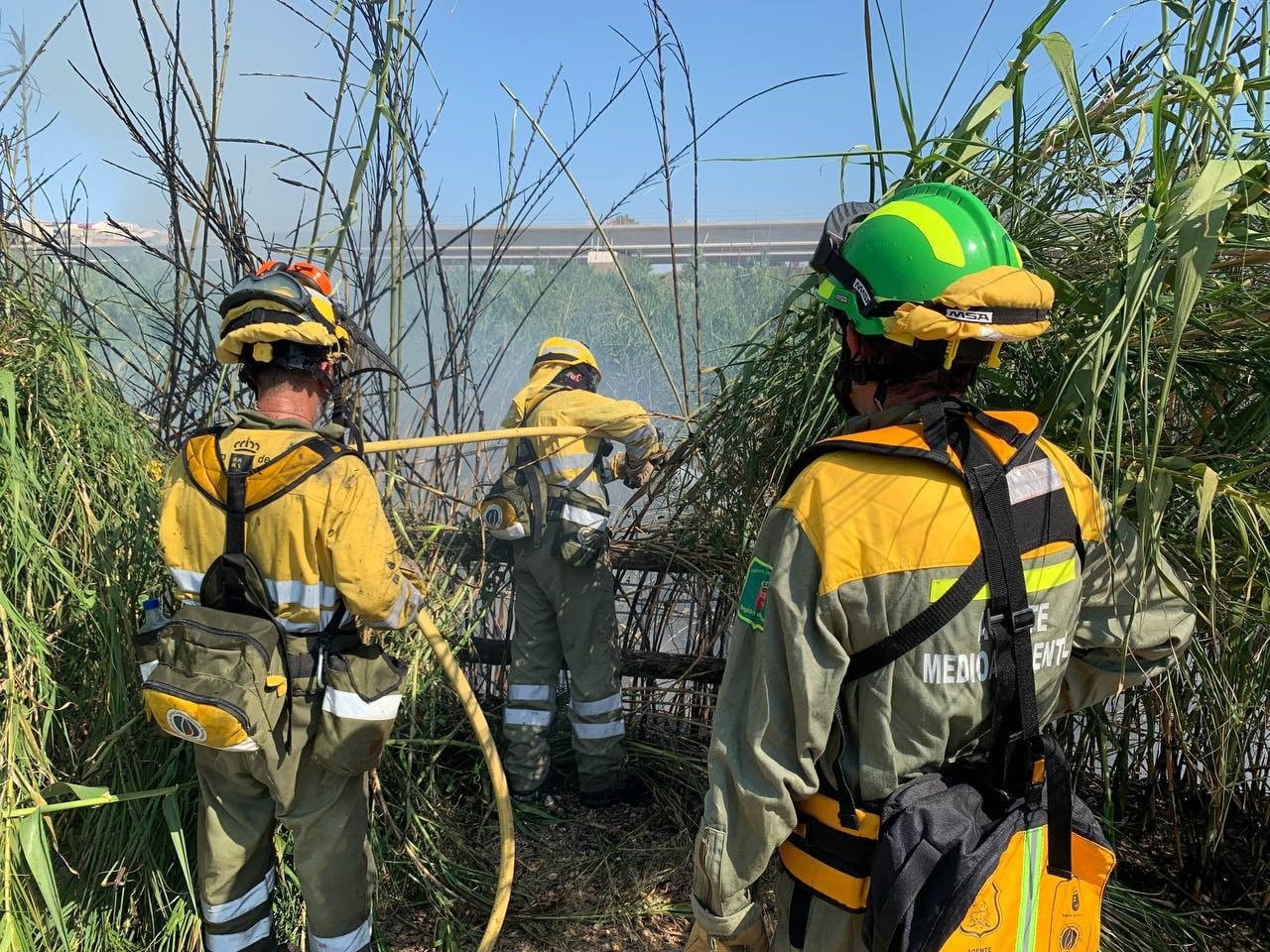 La Comunidad activa desde hoy el dispositivo Thader para prevenir los incendios forestales en ramblas y riberas con 32 efectivos