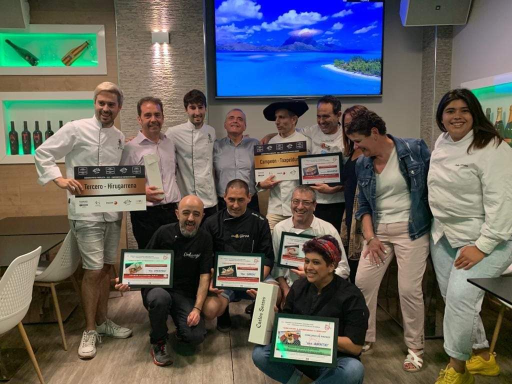 Establecimientos galardonados en el Concurso de Pintxos de Ermua