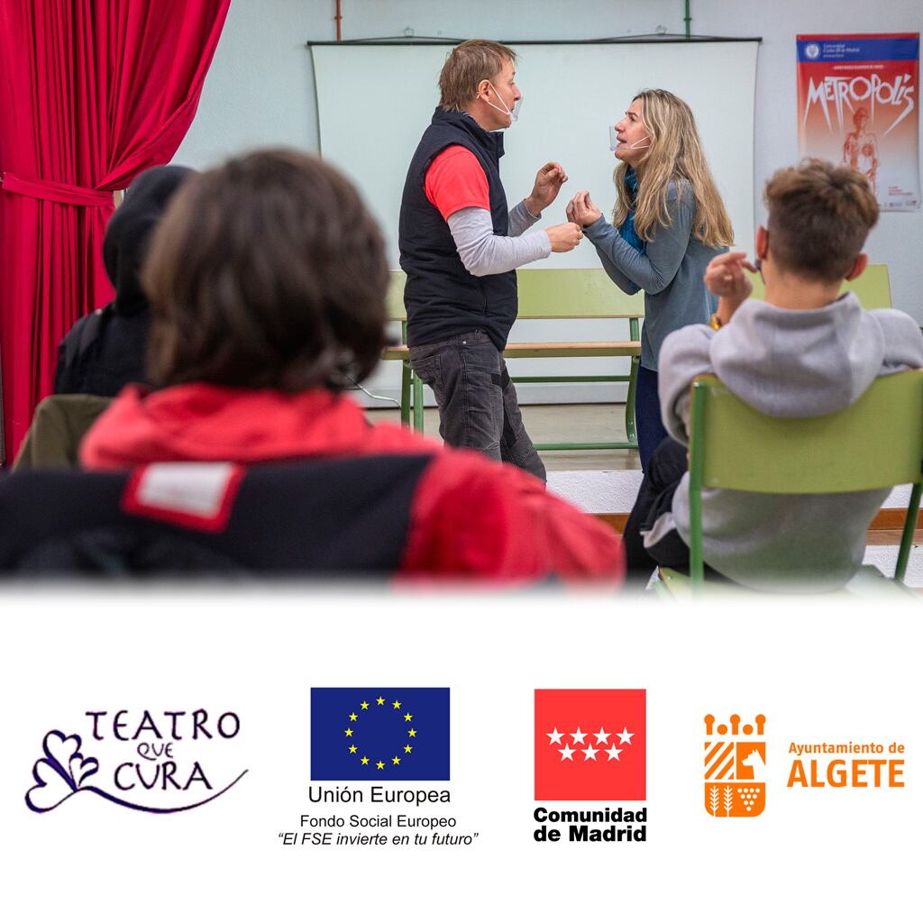 Imagen del programa &#039;Teatro que cura&#039; contra la violencia machista entre jóvenes y adolescentes