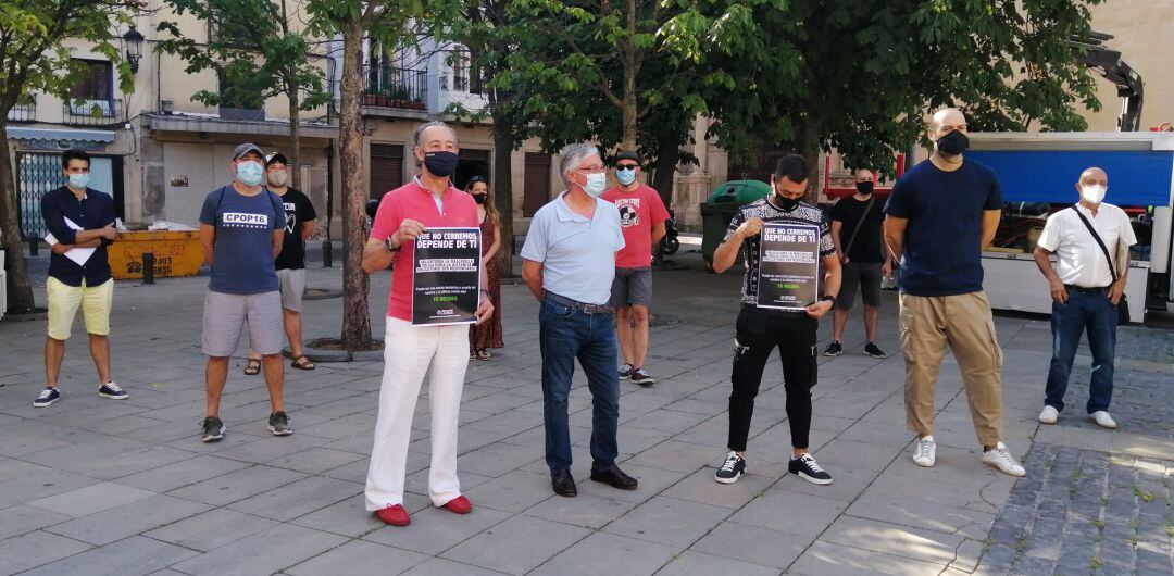 La Hostelería y el Ocio Nocturno de La Rioja reivindica su "compromiso serio con el cumplimiento de las leyes que nos marca sanidad para poder parar en lo que a nosotros nos concierte el coronavirus".