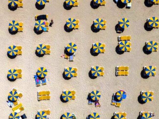 Playa Amadores en 2020