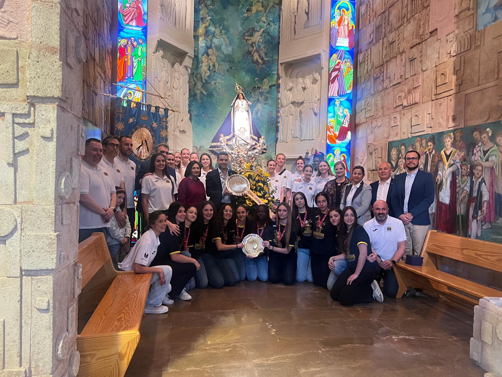 Hozono Global Jairis, homenajeado en Alcantarilla por el subcampeonato de Copa y de Minicopa.