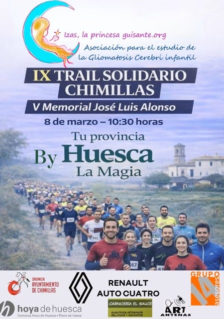 Cartel Trail Solidario de Chimillas