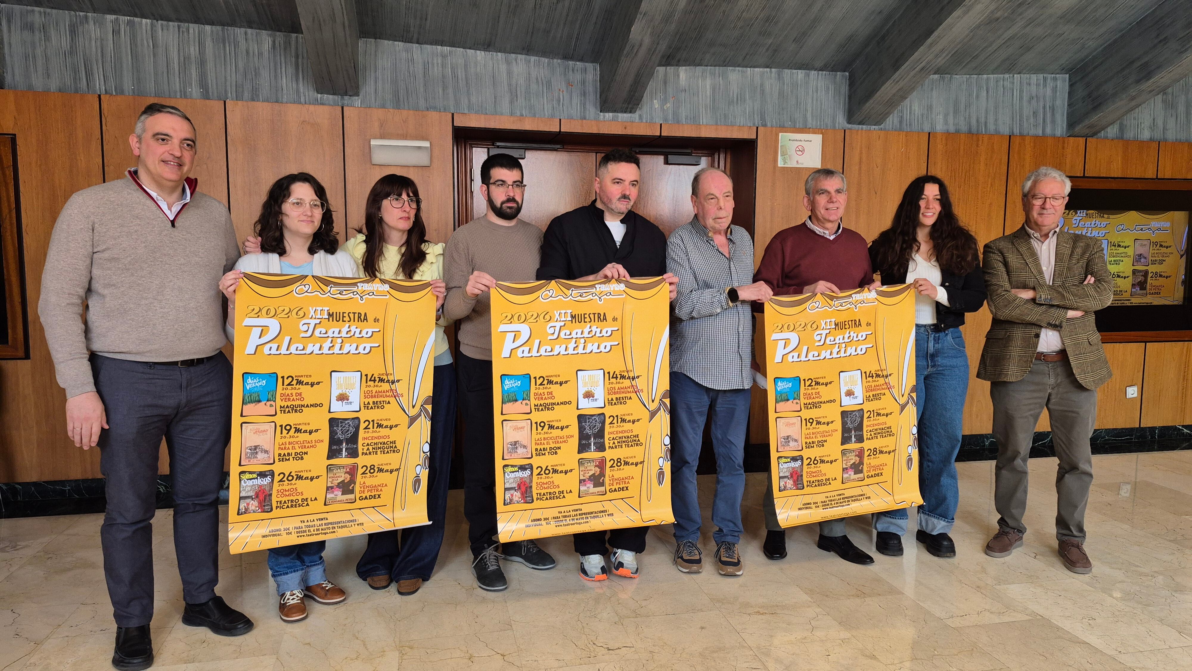 El Teatro Ortega acoge en mayo la XII Muestra de Teatro Palentino