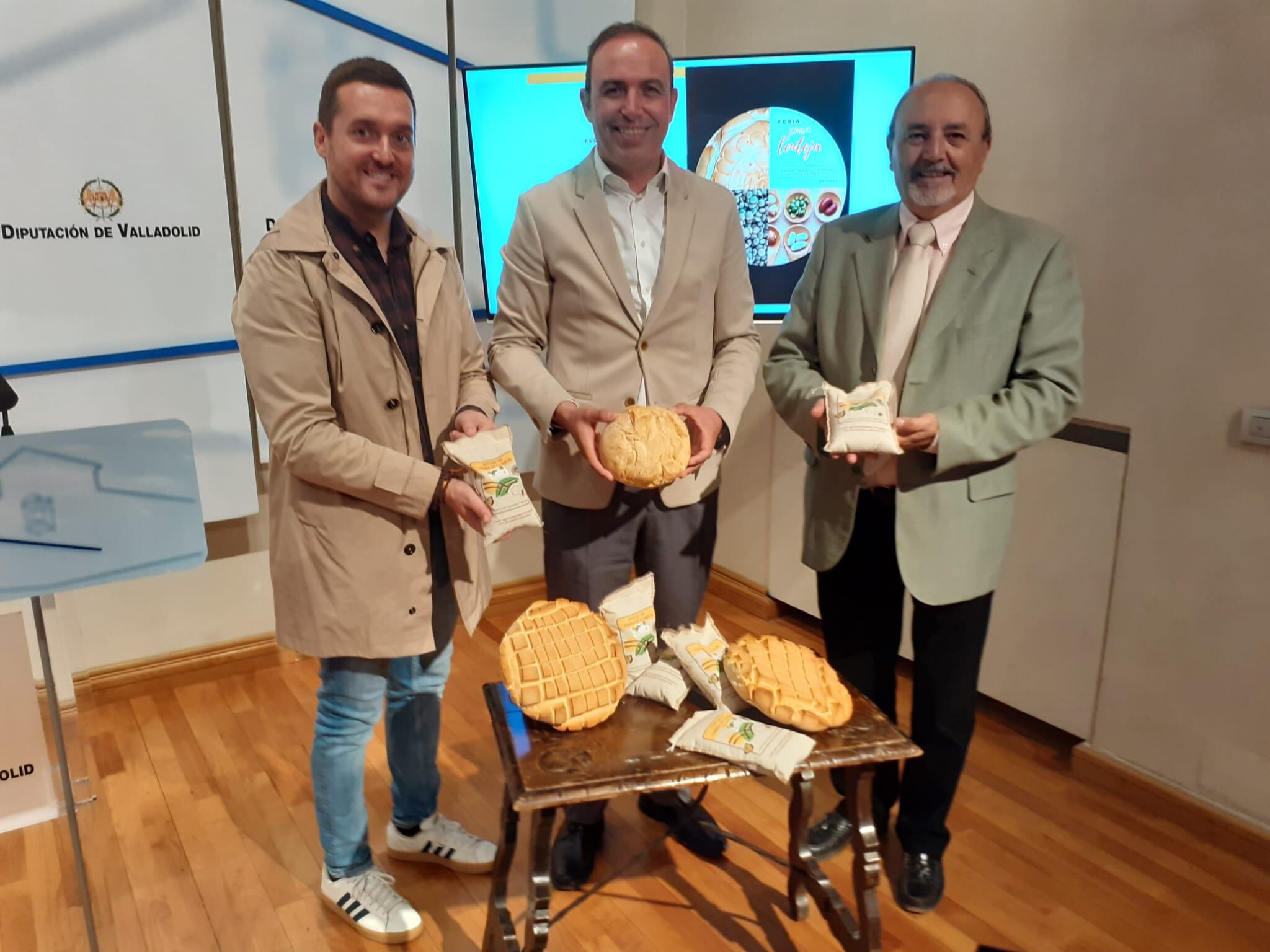 Presentación de la feria del pan y de la lenteja en Mayorga