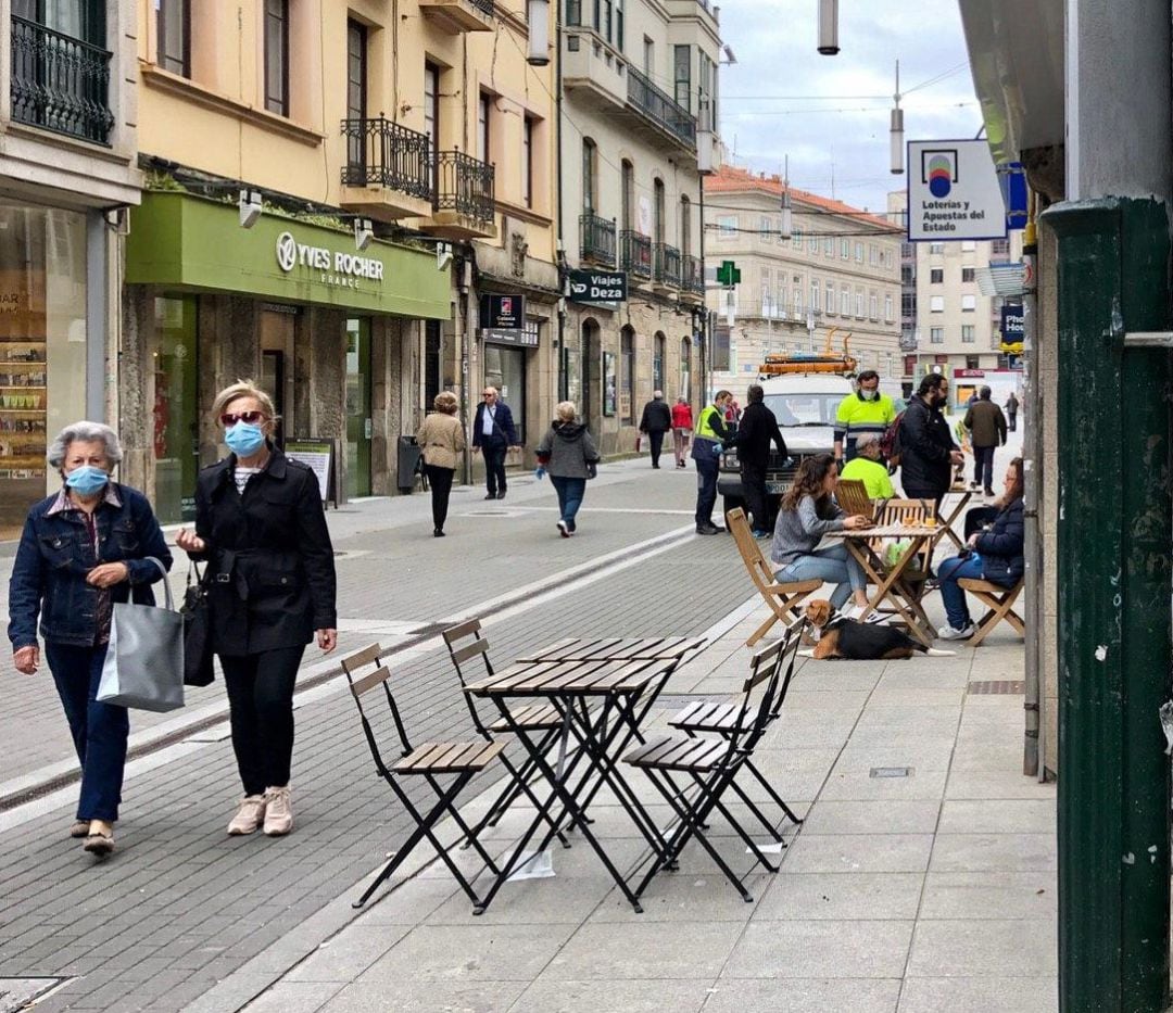 Primeras terrazas de la fase 1 del confinamiento