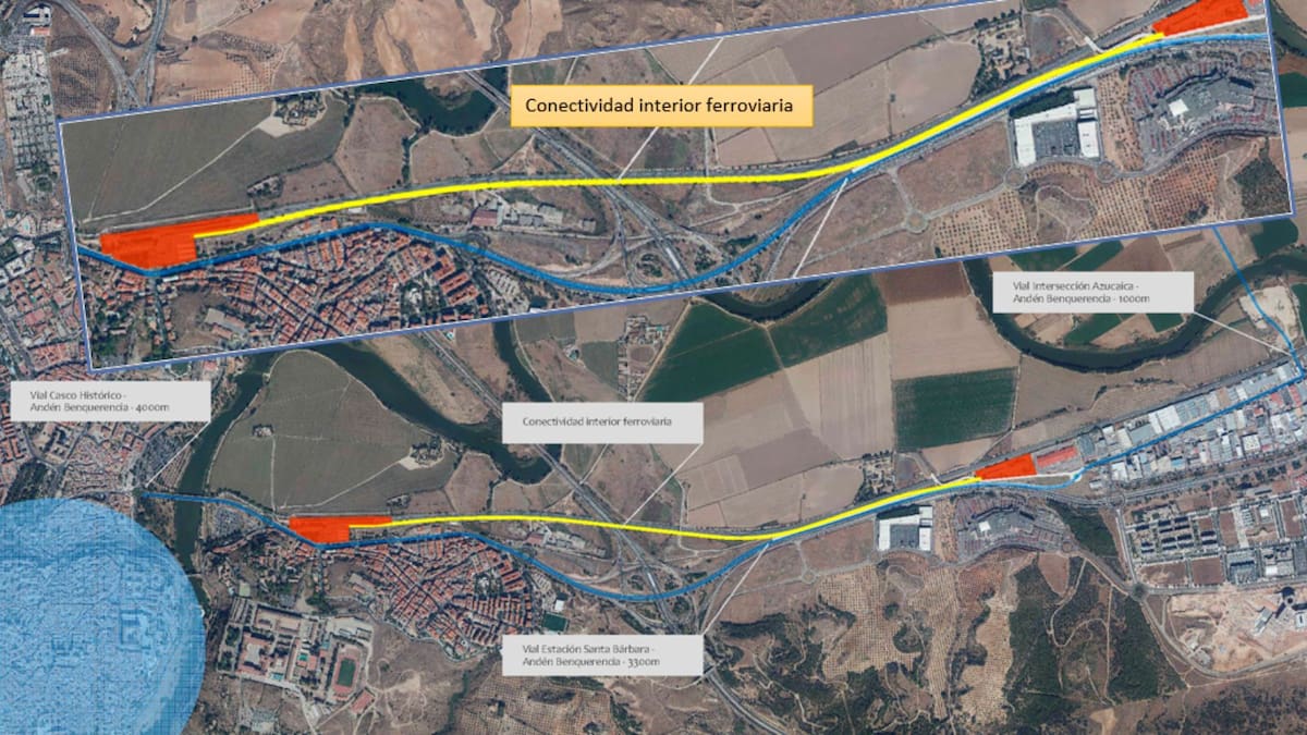 La alternativa del Ayuntamiento de Toledo a la llegada del AVE Madrid-Lisboa: un “andén pasante” frente al Luz del Tajo