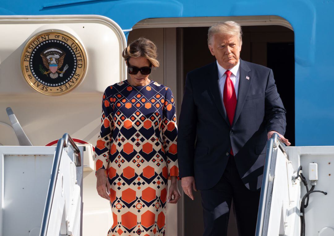 Donald y Melania Trump, en una fotografía de archivo. 