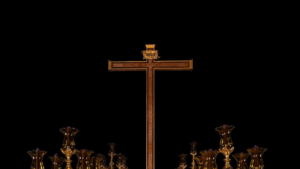 Así es el nuevo trono del Cristo del Amor